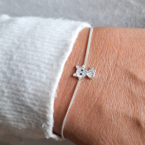 PULSERA GATITO PLATA 925